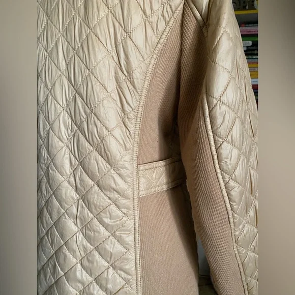 Marc New York tan puffer coat. 🧥 size small - Picture 4 of 7